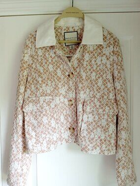 NEW! 99.00 BAGATELLE KNIT JACKET BLAZER SZ L